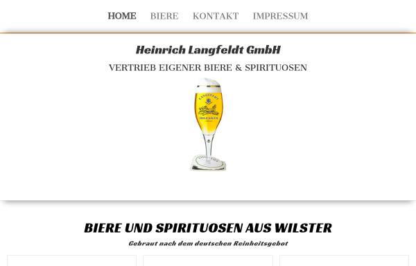 Vorschau von bier-langfeldt.de, Heinrich Langfeldt GmbH