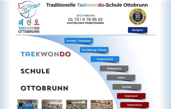 Vorschau von www.taekwondo-ottobrunn.de, Traditional Taekwondo Center Ottobrunn