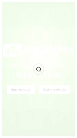 Vorschau der mobilen Webseite www.metaplex.de, Meta:plex UG - Webdesign und E-Commerce