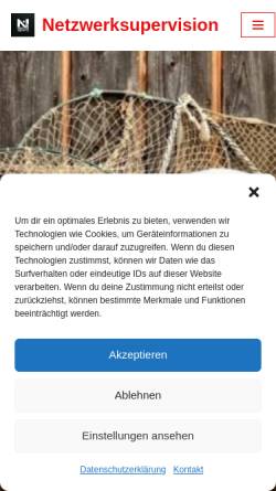 Vorschau der mobilen Webseite netzwerksupervision.de, Netzwerksupervision
