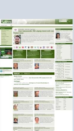 Vorschau der mobilen Webseite www.soccerdonna.de, Soccerdonna