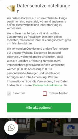 Vorschau der mobilen Webseite eifelstuebchen.de, Ferienwohnung Eifelstübchen