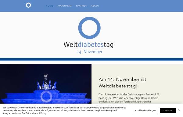 Vorschau von weltdiabetestag.de, Welt-Diabetes-Tag