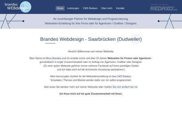 Vorschau von www.brandes-webdesign.de, Brandes Webdesign, Mirke Brandes
