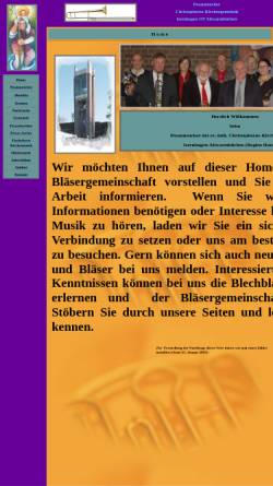Vorschau der mobilen Webseite www.posaunenchor-altwarmbuechen.de, Posaunenchor Altwarmbüchen