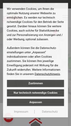 Vorschau der mobilen Webseite www.kuechentreff-steffen.de, Küchen Hausgeräte KüchenTreff Steffen