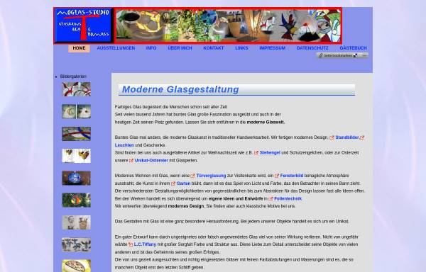 Vorschau von www.moglas.de, Modernes Glas