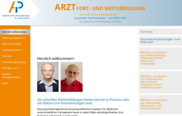 Vorschau von www.afpp.de, Dr.med. Werner Polster