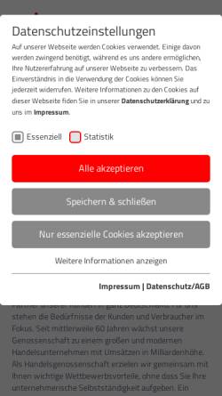 Vorschau der mobilen Webseite www.fuer-sie-eg.de, Ihr Platz FÜR SIE GmbH