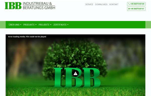 Vorschau von www.ibbgmbh.de, IBB GmbH