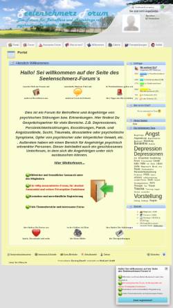 Vorschau der mobilen Webseite www.seelenschmerz-forum.de, Seelenschmerz-Forum