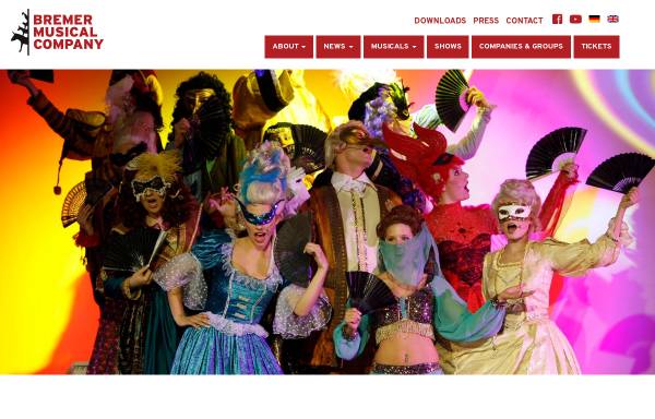 Vorschau von www.bremer-musical-company.de, Bremer Musical-Company