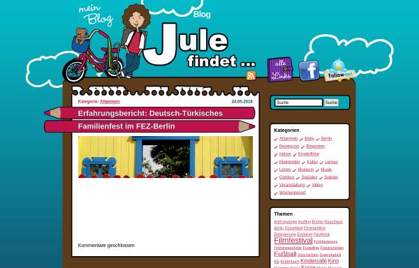 Vorschau von www.jule-findet.de, Jule findet