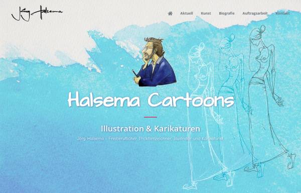Halsema Cartoons Bilder aus Mylau