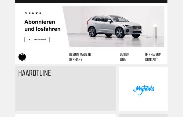 Vorschau von www.designmadeingermany.de, Haardtline | Büro für Kommunikationsdesign