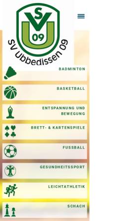 Sportverein Ubbedissen 09 e.V.