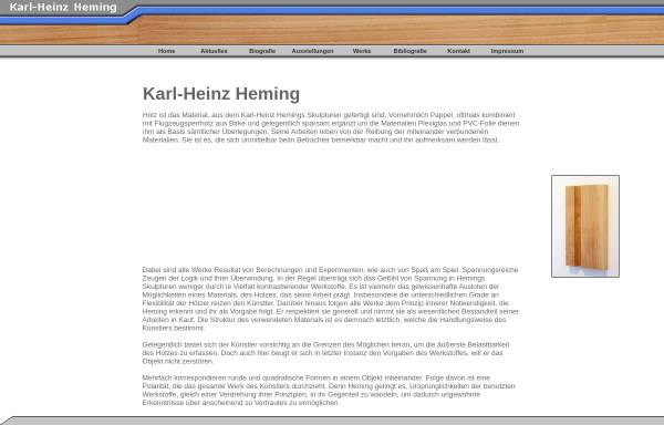 Vorschau von www.karl-heinz-heming.de, Heming, Karl-Heinz