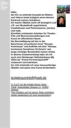 Vorschau der mobilen Webseite www.triloff.de, Triloff, Rolf