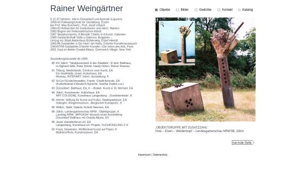 Vorschau von www.rainer-weingaertner.de, Weingärtner, Rainer