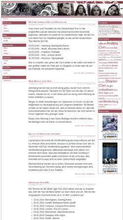 Vorschau der mobilen Webseite www.corrs.de, City of Corrs