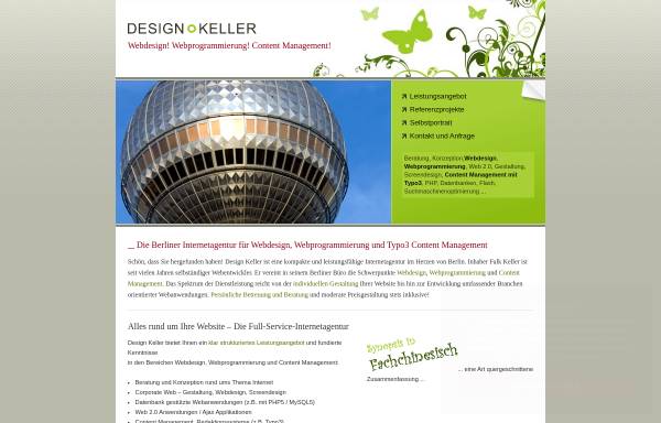 Vorschau von www.design-keller.de, Design Keller