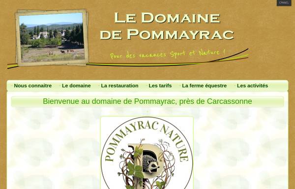 Vorschau von www.pommayrac.com, Ferme Equestre de Pommayrac