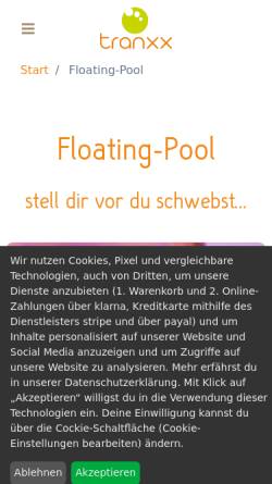 Vorschau der mobilen Webseite www.floating-fuer-zwei.de, Floating-fuer-Zwei.de