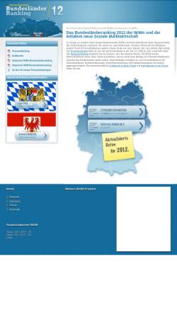 Vorschau der mobilen Webseite www.bundeslaenderranking.de, Bundesländer-Ranking