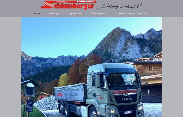 Vorschau von www.schlumberger-ulm.de, Matthäus Schlumberger Nah-und Ferntransporte