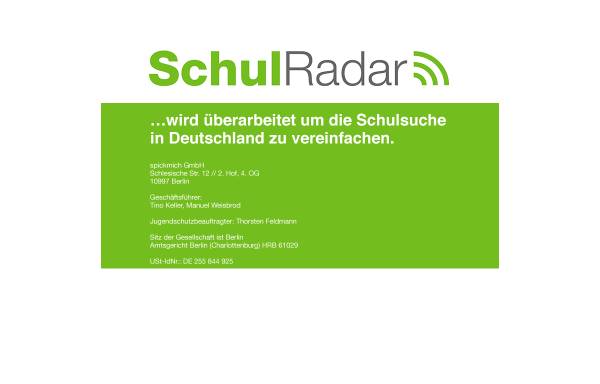 Vorschau von www.schulradar.de, SchulRadar