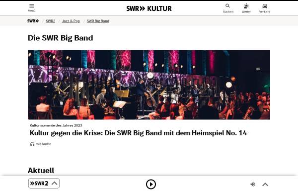Vorschau von www.swr.de, SWR Big Band