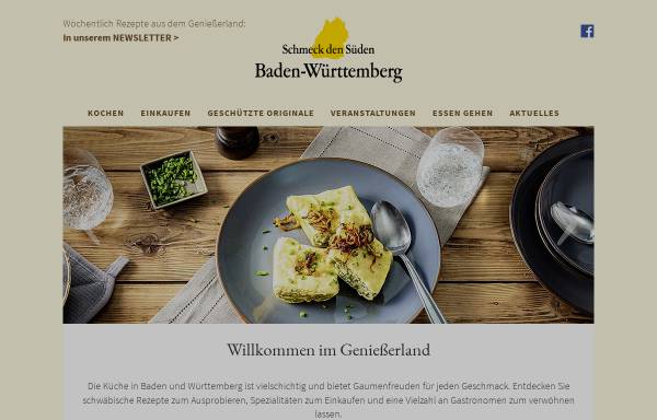 Vorschau von www.schmeck-den-sueden.de, Was gibts denn heute