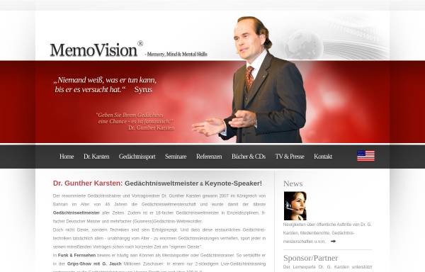 Vorschau von www.memovision.de, Memovision