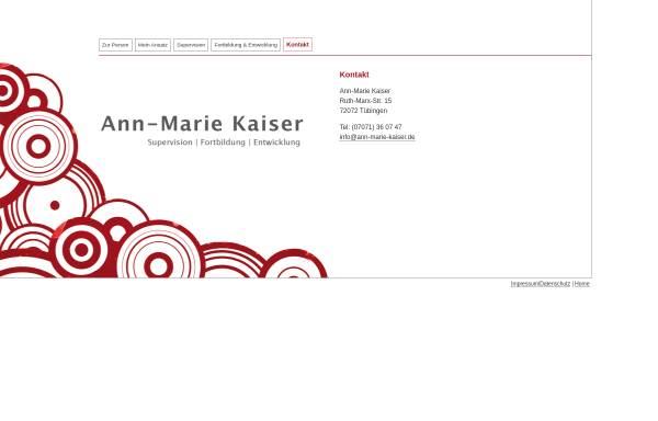 Vorschau von www.ann-marie-kaiser.de, Ann-Marie Kaiser