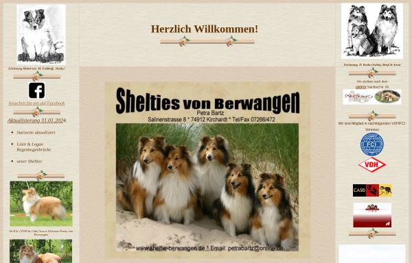 Vorschau von www.sheltie-berwangen.de, Von Berwangen
