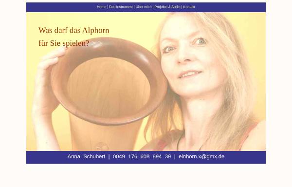 Vorschau von alphorn-berlin.de, Schubert, Anna