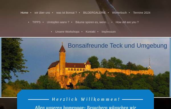 Vorschau von www.bonsaifreunde-teck.de, Bonsaifreunde Teck und Umgebung
