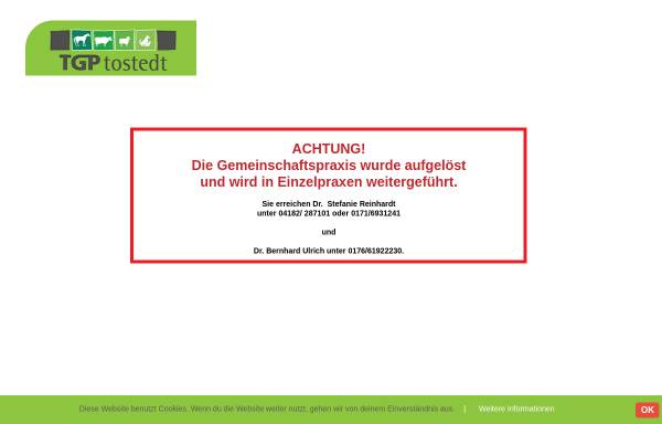 Vorschau von www.tierarzt-tostedt.de, Großtier- und Pferdepraxis Tostedt