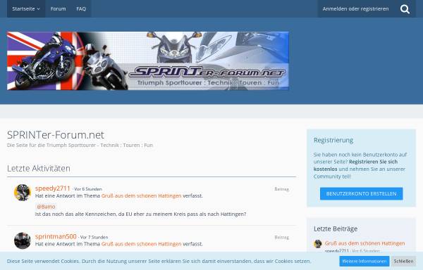 Vorschau von sprinter-forum.net, Sprinter Forum