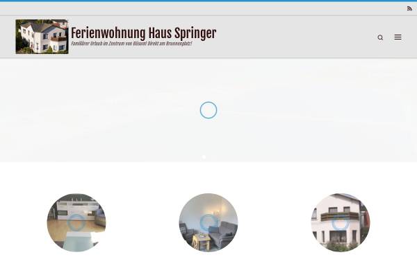 Vorschau von www.buesum-ferienwohnung-springer.de, Büsumer Ferienwohnungen, Walter und Elfriede Springer