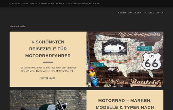 Vorschau von www.motorrad-insider.de, Motorrad-insider.de