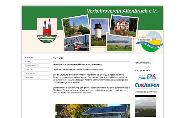 Vorschau von www.cux-altenbruch.de, Verkehrsverein Altenbruch e.V.
