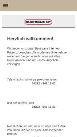 Vorschau der mobilen Webseite grosskoch.de, Hagen's Restaurant