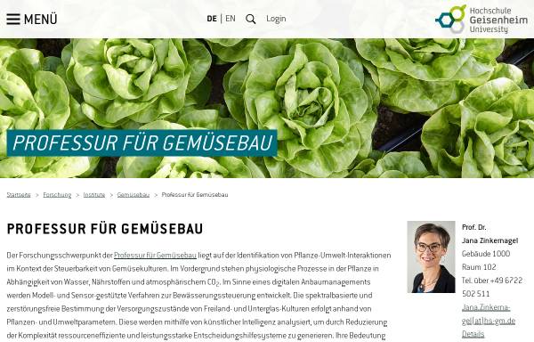 Vorschau von www.hs-geisenheim.de, Geisenheim Alumni Association e.V.