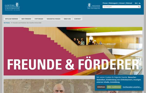 Vereinigung von Freunden und Förderern der Johann Wolfgang Goethe-Universität Frankfurt am Main e.V.