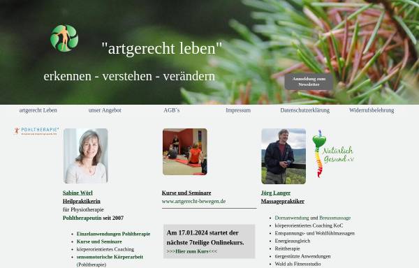 Vorschau von www.mut-zum-leben.com, Mut zu Leben Sabine Wörl