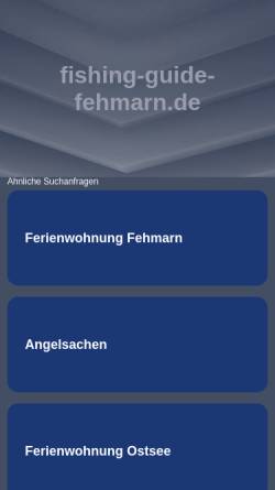 Fishing Guide Fehmarn