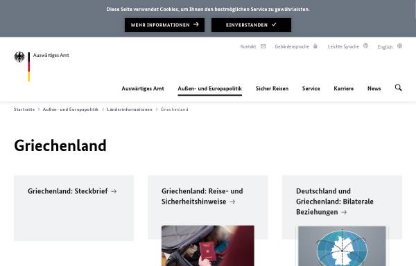 Vorschau von www.auswaertiges-amt.de, Auswärtiges Amt der Bundesrepublik Deutschland