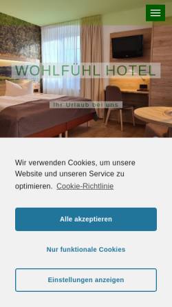 Vorschau der mobilen Webseite adners.de, Adners Gasthof und Hotel