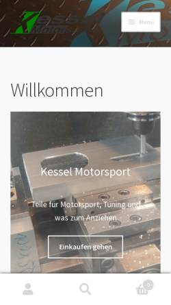 Vorschau der mobilen Webseite www.kessel.tk, TK Performance, Thomas Kessel